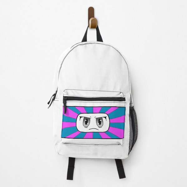 Item preview, Angry Face on sunbeams - Blue & Pink designed and sold by MDHatch.