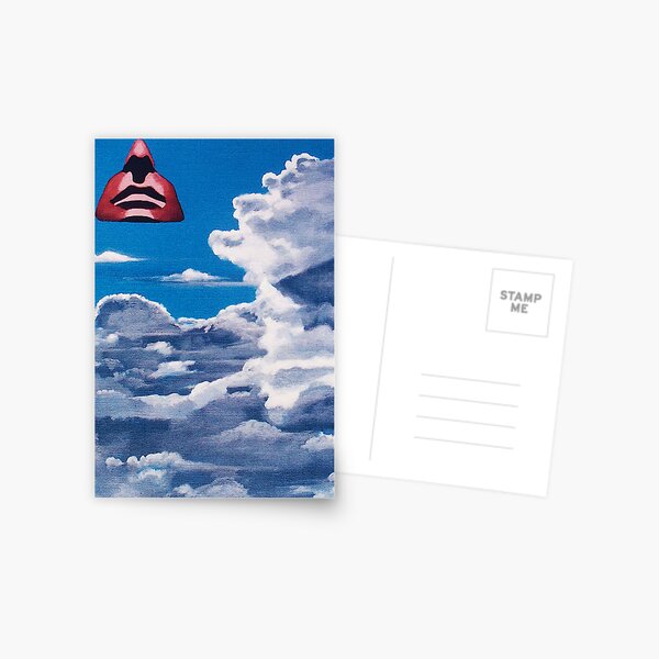 BUDDHA IN THE CLOUDS Postcard