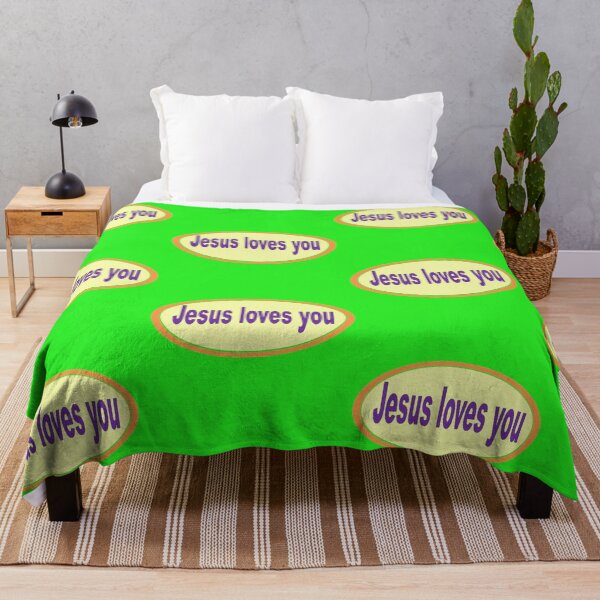 Item preview, Jesus loves you. designed and sold by SUPERSHOPBAMBA.