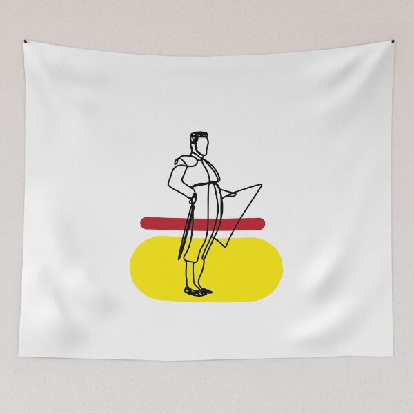 Item preview, TORERO - SPANISH TORERO - MINIMAL BULLFIGHTER - SPAIN - ANDALUSIA - TRADITIONS - MODERN ART designed and sold by acapotevuelto.