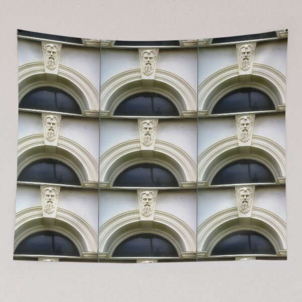 Item preview, Half Moon Window with Detail - Williamstown Vic. designed and sold by EdsMum.