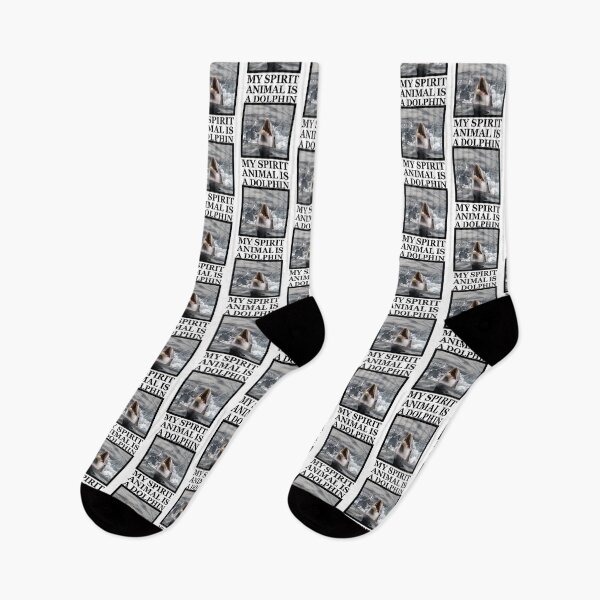 Item preview, My spirit animal is a dolphin.     designed and sold by TotallySpaceOut.