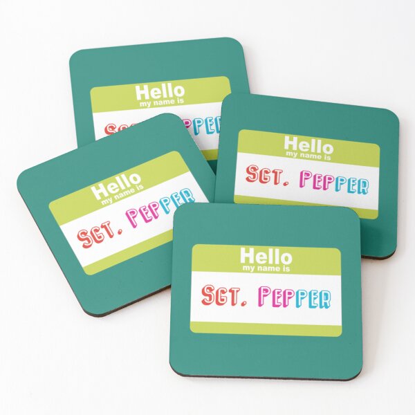 Item preview, Sgt. Pepper name   designed and sold by MikeocoCOM.