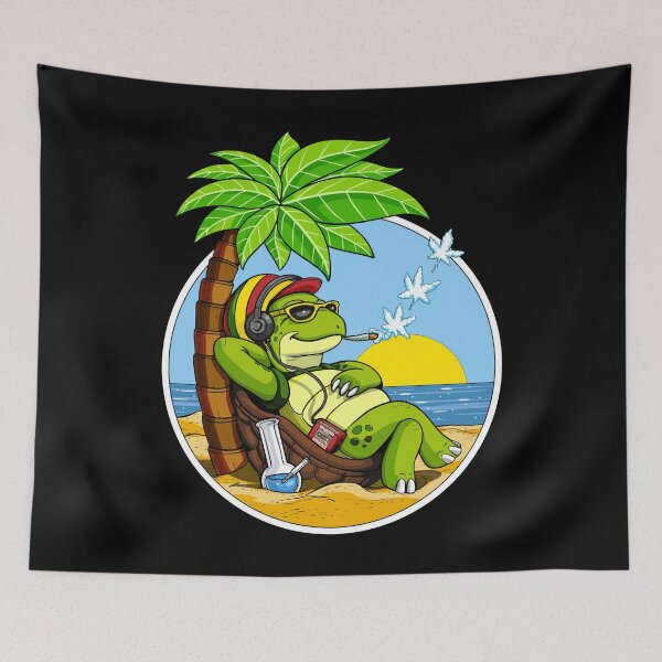 Item preview, Turtle Smoking Weed designed and sold by underheaven.