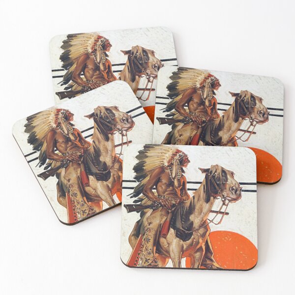 Item preview, Joseph Christian Leyendecker Indian Sunset designed and sold by Olivia-One.