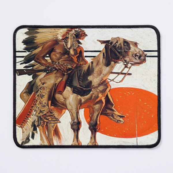 Item preview, Joseph Christian Leyendecker Indian Sunset designed and sold by Olivia-One.