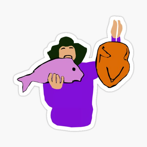 "willem powerfish" Sticker for Sale by RobineGordon Redbubble