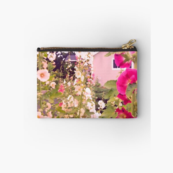 Item preview, Pink Cottage and Magenta and Pastel Pink and Green Flower Garden  designed and sold by Brooke T Ryan Photographic Art.