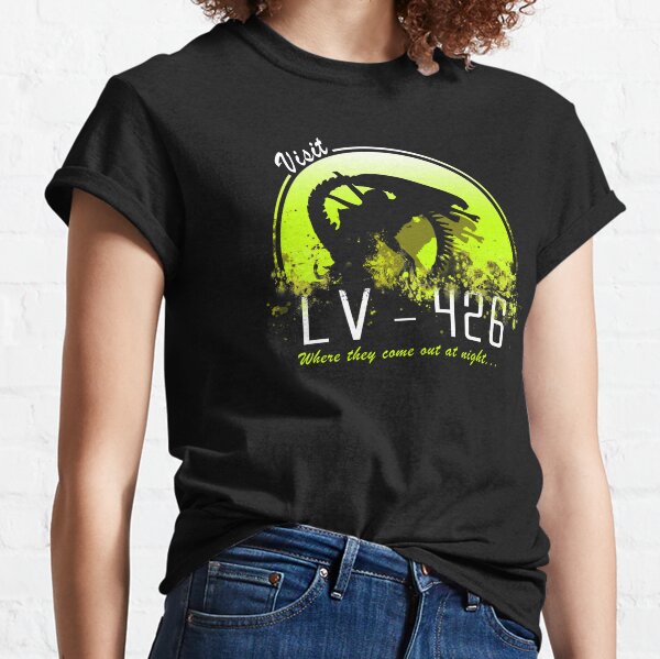 LV-426 2122 Alien Inspired Unisex Tee Shirt Xenomorph Fan 