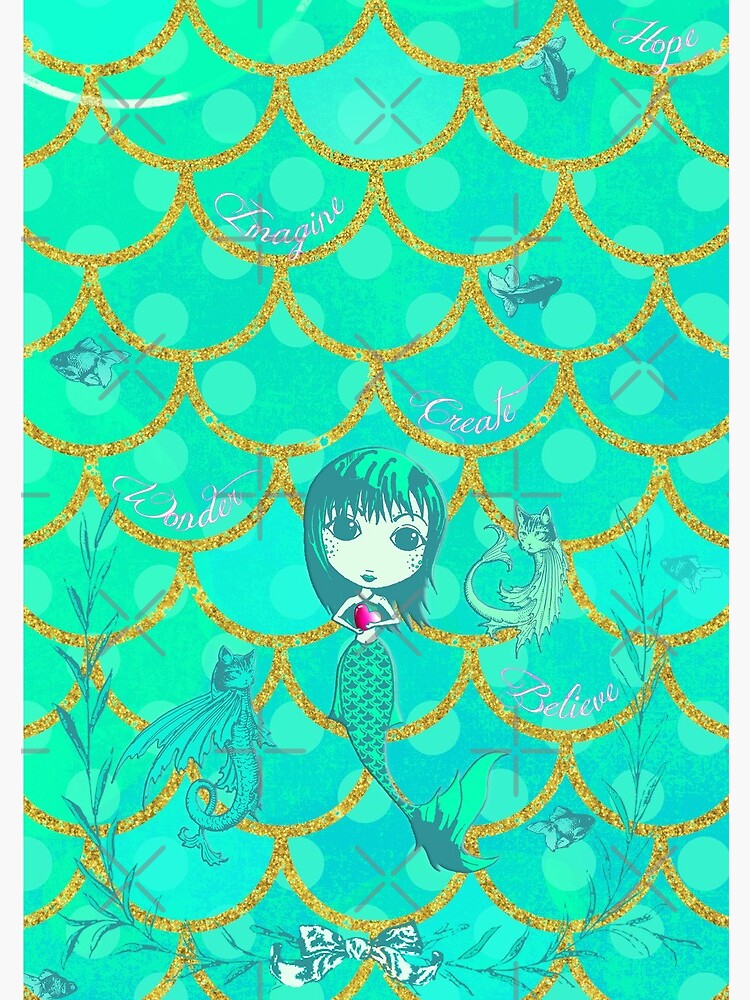 Inspired by You - Emerald Mermaid, 3rd of 4 by LittleMissTyne