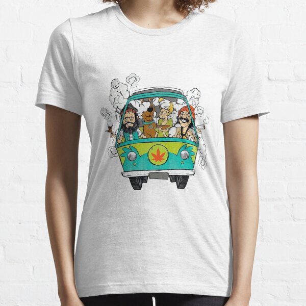 Cheech and Chong with Smoke bus Essential T-Shirt