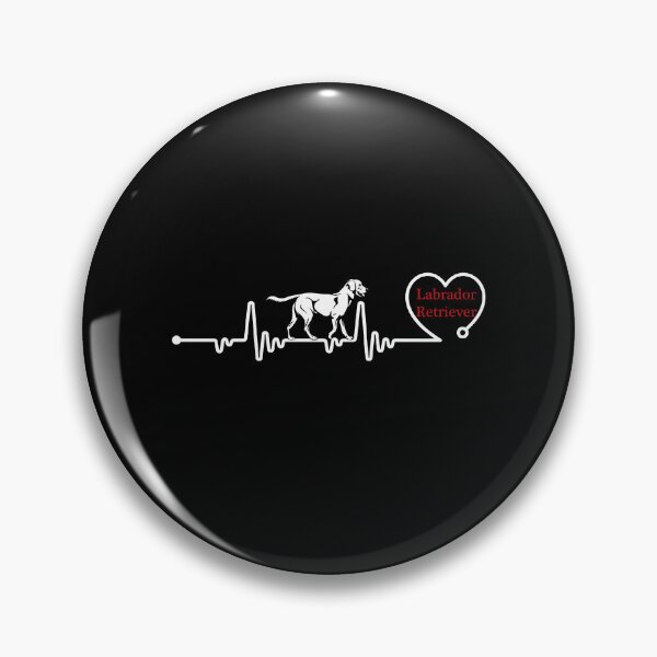 Item preview, Labrador Retriever Heartbeat designed and sold by UnknownArtistt.