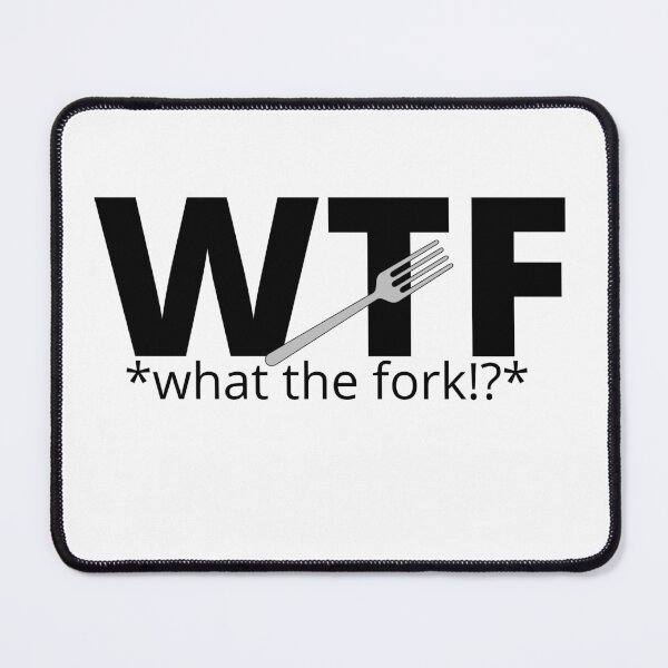 Item preview, WTF *what the fork!?* designed and sold by ami.creations.