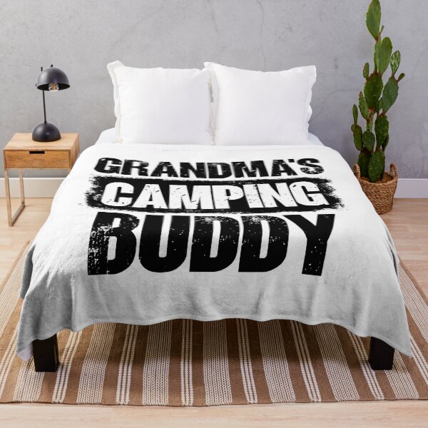 Item preview, Grandma's Camping Buddy Camper Outdoor Vacation Funny Grandma Grandson Gift designed and sold by WYGSTORE.