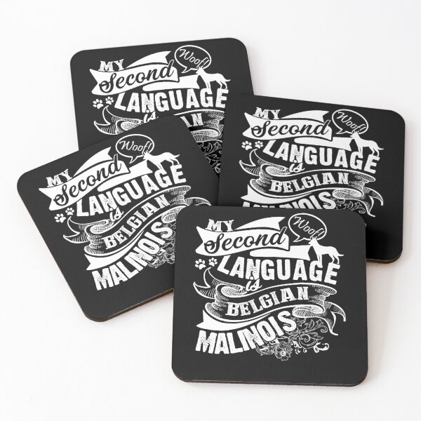 Item preview, My Second Language Is Belgian Malinois designed and sold by UnknownArtistt.