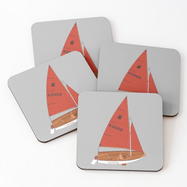Item preview, Mirror Dinghy 62000 'Castaway' Perspective designed and sold by RedBubbleBath.