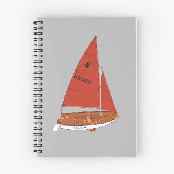 Item preview, Mirror Dinghy 62000 'Castaway' Perspective designed and sold by RedBubbleBath.