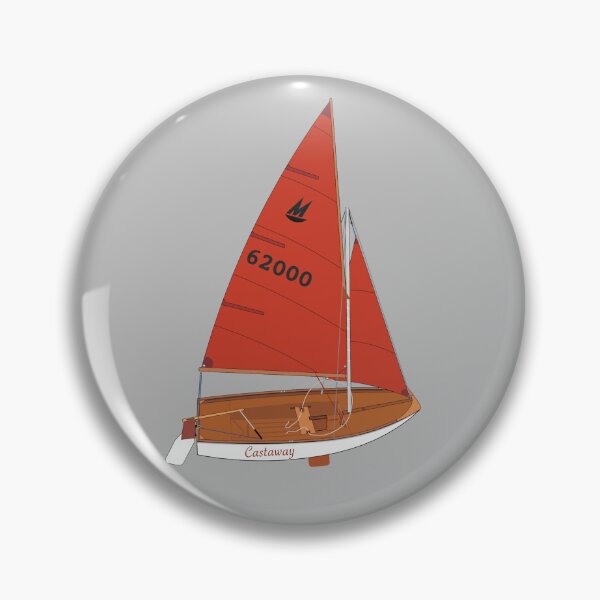 Item preview, Mirror Dinghy 62000 'Castaway' Perspective designed and sold by RedBubbleBath.