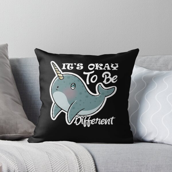 Item preview, Narwhal It's Okay To Be Different designed and sold by UnknownArtistt.