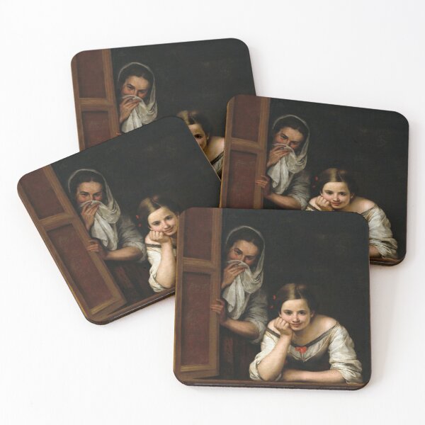 Item preview, Bartolome Esteban Murillo Two Women at a Window designed and sold by Olivia-One.