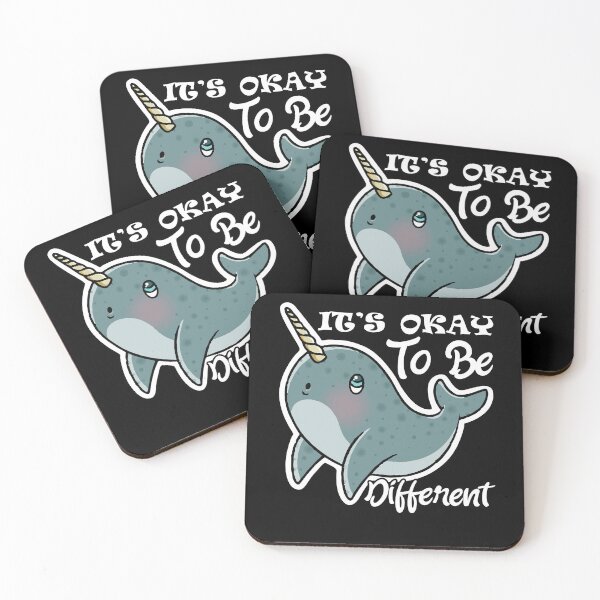 Item preview, Narwhal It's Okay To Be Different designed and sold by UnknownArtistt.