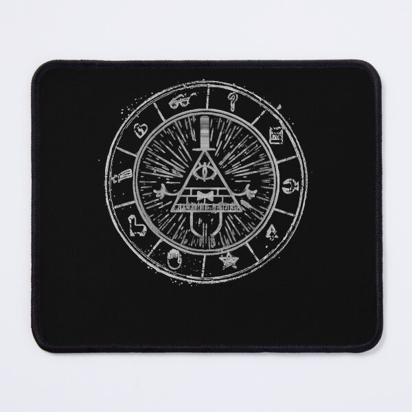 Item preview, For Mens Womens Bill Cipher Wheel Blackwhite Awesome For Movie Fans designed and sold by Rickiecharose.