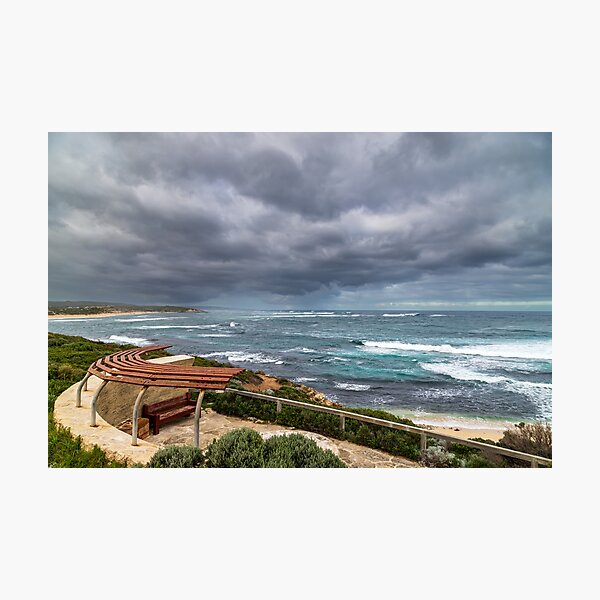 Stormy Day At Margaret River Photographic Print