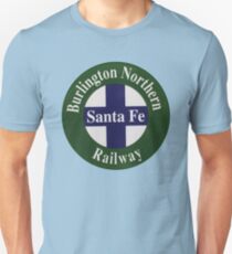 Burlington Northern Santa Fe Railway Slim Fit T-Shirt