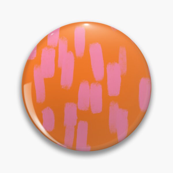 Item preview, Abstract, Orange with Pink Brush Strokes  designed and sold by OneThreeSix.