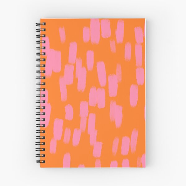 Item preview, Abstract, Orange with Pink Brush Strokes  designed and sold by OneThreeSix.