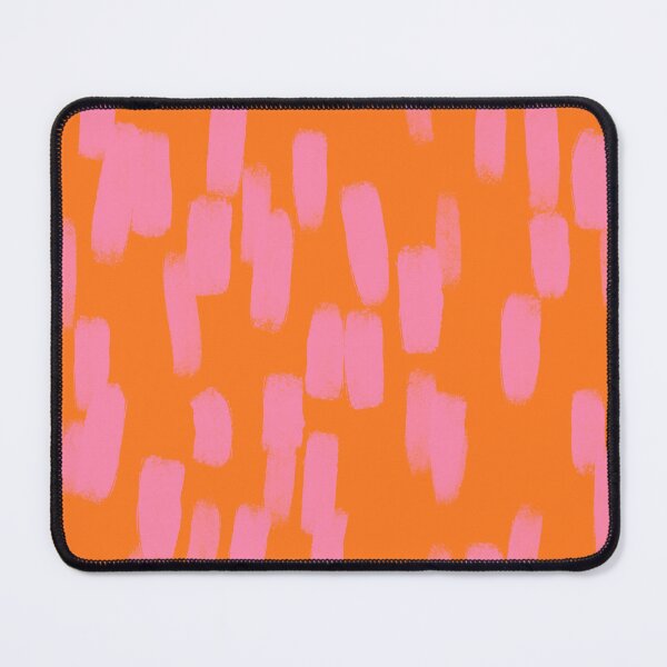Item preview, Abstract, Orange with Pink Brush Strokes  designed and sold by OneThreeSix.