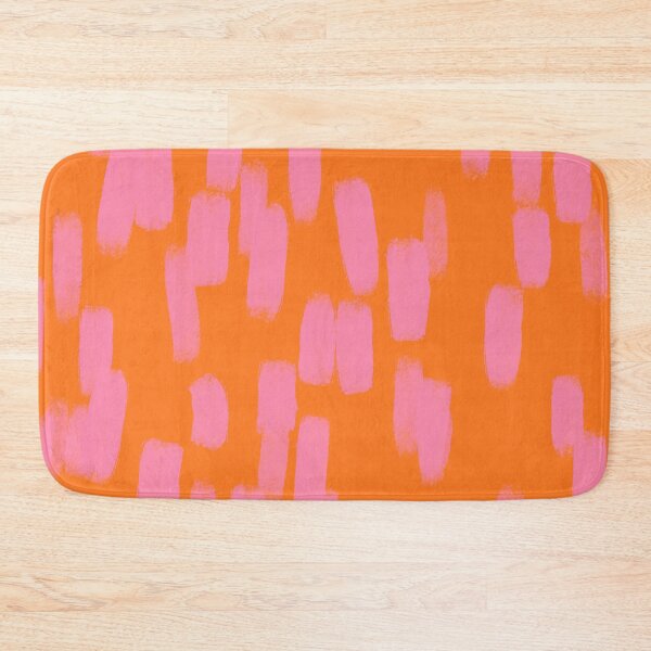 Item preview, Abstract, Orange with Pink Brush Strokes  designed and sold by OneThreeSix.
