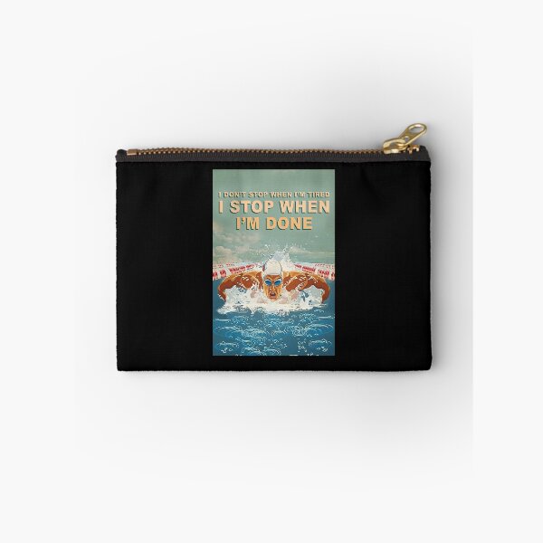 Item preview, Swimming - I don't stop when I'm tired I stop when I'm done  designed and sold by cevyl49.