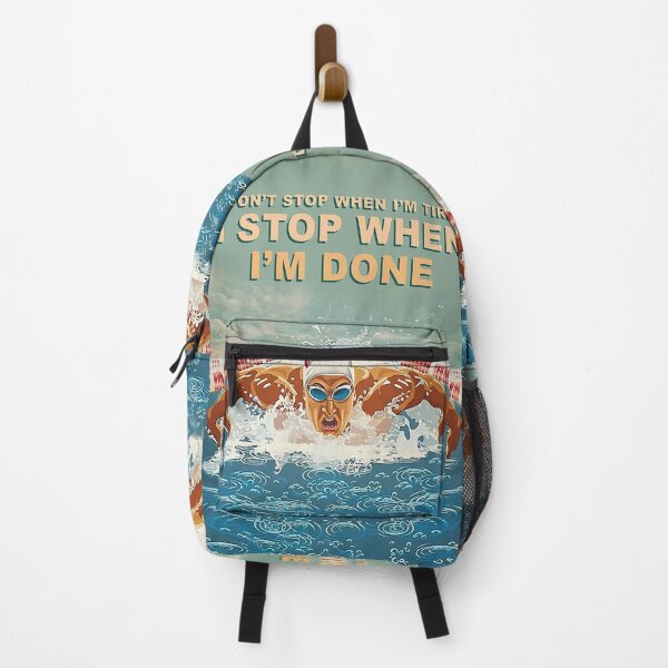 Item preview, Swimming - I don't stop when I'm tired I stop when I'm done  designed and sold by cevyl49.