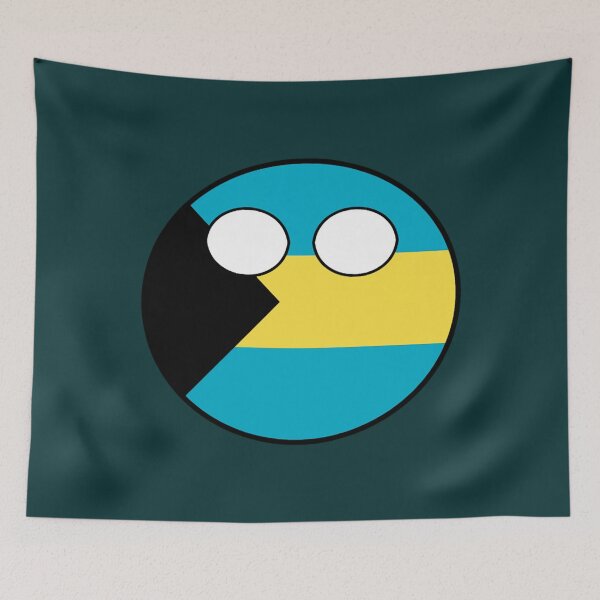 Item preview, Countryball Laenderball Land Heimat Bahamas   designed and sold by RobinsonBevis.