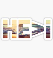 He is Greater than I Beach Sticker