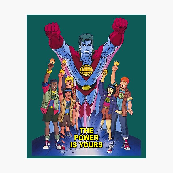 Item preview, Captain Planet and The Planeteers designed and sold by MyAquad.