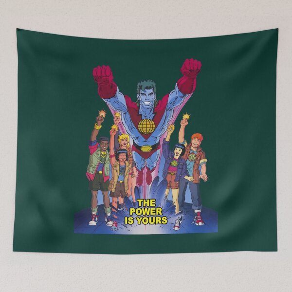 Item preview, Captain Planet and The Planeteers designed and sold by MyAquad.