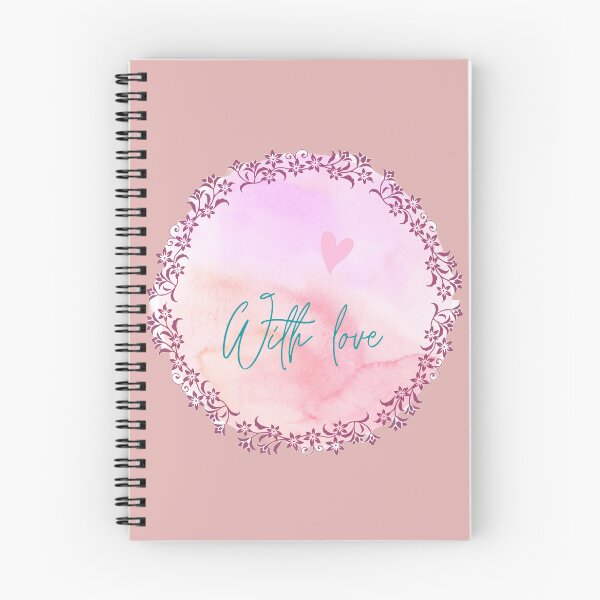 Item preview, Circular pink floral frame  with a pinkish design inside of the frame designed and sold by Arteartz.