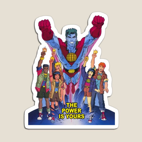 Item preview, Captain Planet and The Planeteers designed and sold by MyAquad.