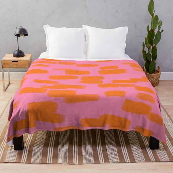 Item preview, Abstract, Pink with Orange Brush Strokes designed and sold by OneThreeSix.