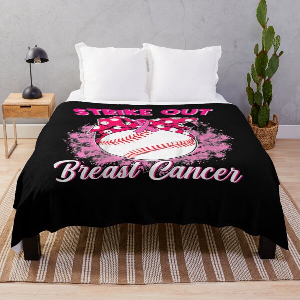 Item preview, Strike Out Breast Cancer Awareness Baseball Fighters designed and sold by AdonisShop.