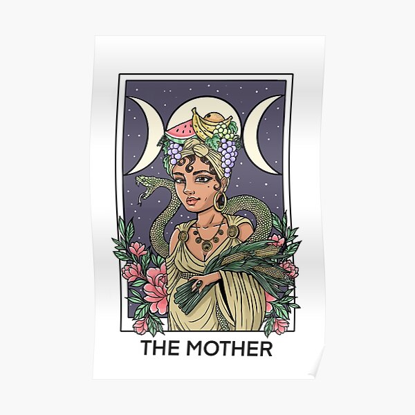 "Goddess The Mother" Poster for Sale by Marikokonno Redbubble