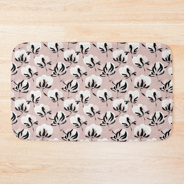 Item preview, Cotton Flowers Pink designed and sold by Maryna Riabko.