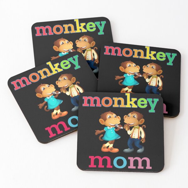 Item preview, monkey mom designed and sold by EverGlow Designs.