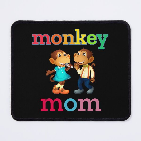 Item preview, monkey mom designed and sold by EverGlow Designs.