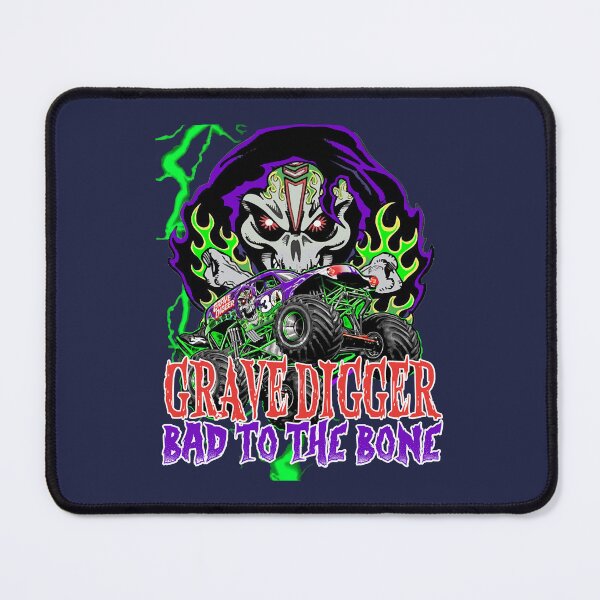 Item preview, Grave Digger Bad to the Bone monster jam grave digger monster truck Fanart designed and sold by vanorton.