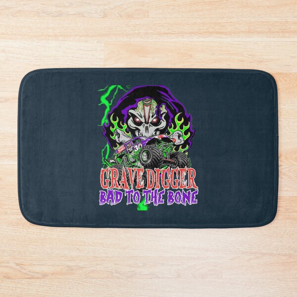 Item preview, Grave Digger Bad to the Bone monster jam grave digger monster truck Fanart designed and sold by vanorton.