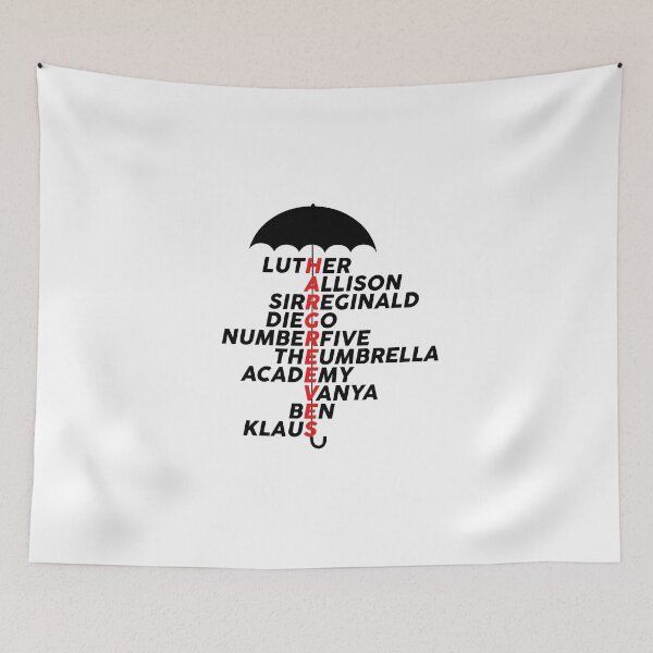 Item preview, Umbrella Academy Inspired designed and sold by WellingtonAdams.