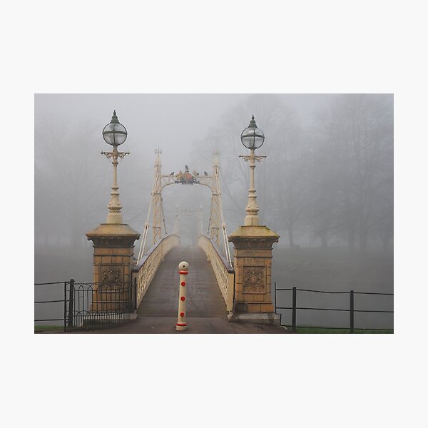 Item preview, Victoria bridge in the fog 3. designed and sold by wesleyj1954.